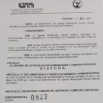 Duelo y asueto por el fallecimiento de Daniel Salinas