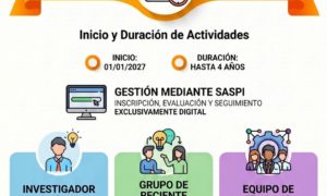 Se abre la convocatoria a presentación de Proyectos de Investigación 2027