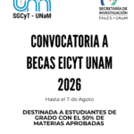 Convocatoria a Becas EICyT UNaM 2026