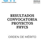 Resultados Convocatoria Proyectos de Ciencias Sociales y Humanas 2026 con financiamiento FHyCS- UNaM