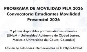 Convocatoria PILA Virtual 2027 para estudiantes de la UNaM