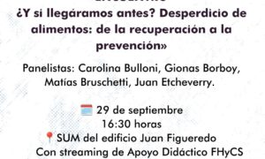 Presentarán la Encuesta de Desperdicio de Alimentos en Locales Gastronómicos de Posadas