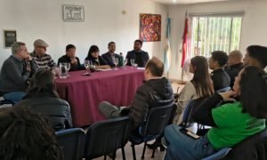 Conferencia de prensa en Defensa de la Universidad Pública