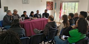 Conferencia de prensa en Defensa de la Universidad Pública