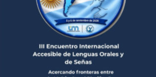 La FHyCS será sede del “III Encuentro Internacional Accesible de Lenguas Orales y de Señas”
