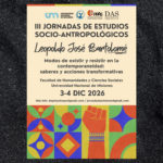 2° Circular-III Jornadas de Estudios Socioantropológicos “Leopoldo José Bartolomé”